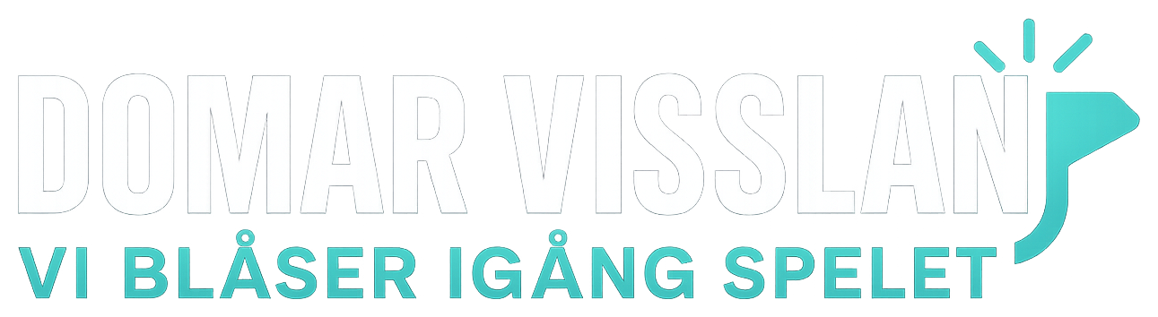 Domar Visslan - Vi blåser igång spelet